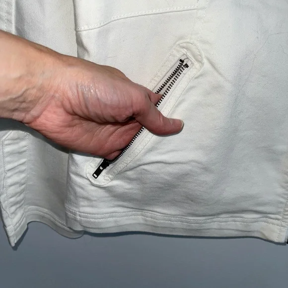 Prana‎  denim zip jacket Size Medium - Picture 6 of 11